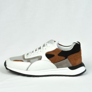 White Brown Sneaker Torino-2